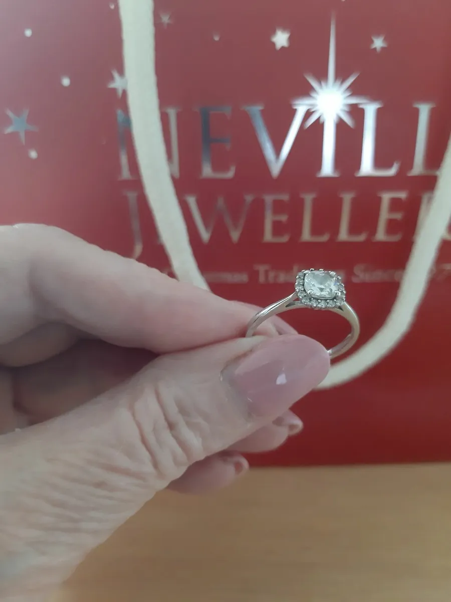 White Gold Ring - Image 2