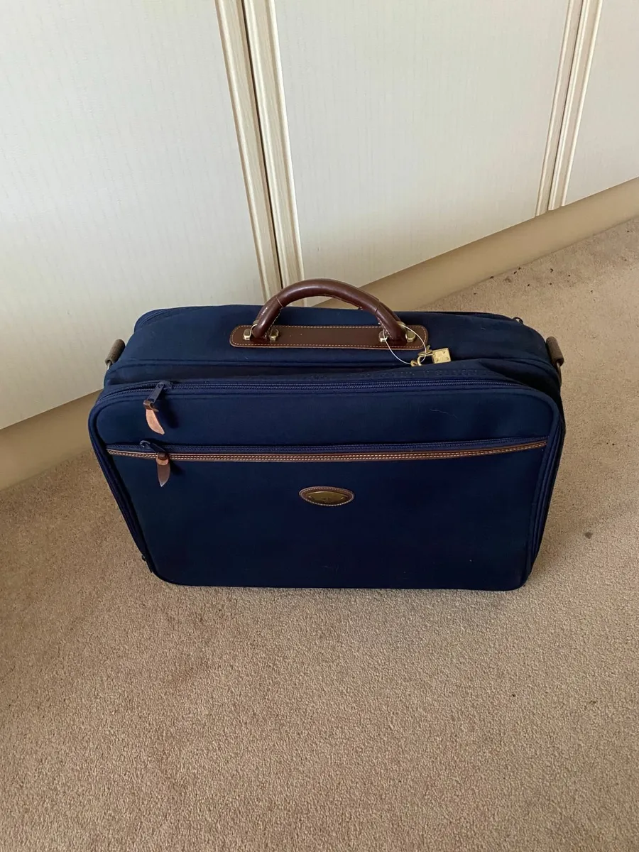 Small Navy  Suitcase - Image 1