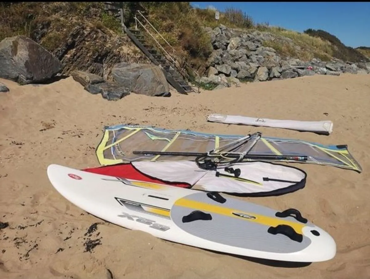 windsurfing kit 150 L. with 5,8 sqm sail - Image 2