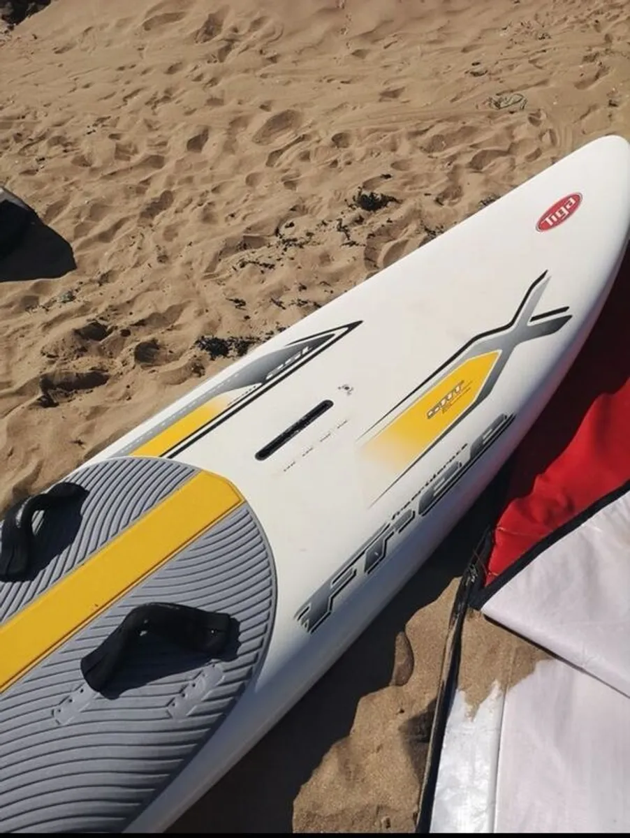 windsurfing kit 150 L. with 5,8 sqm sail - Image 4
