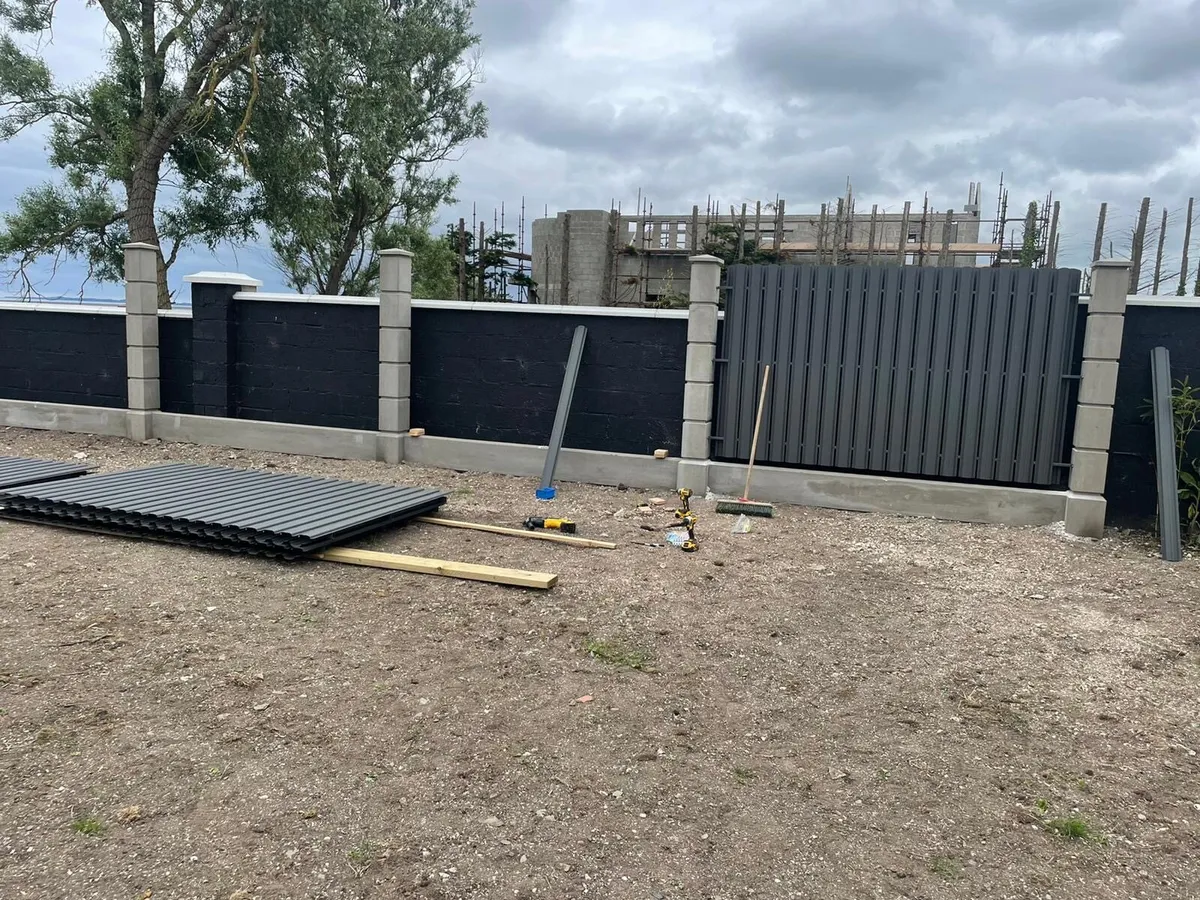 Fence posts, panels. No maintenance. VAT - Image 2