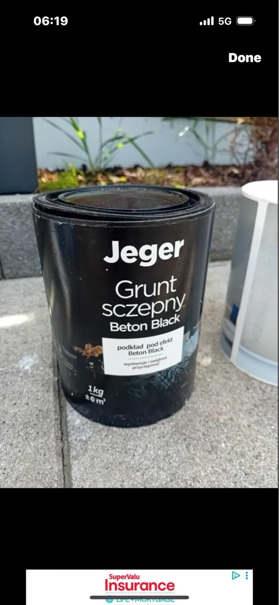 Black concrete