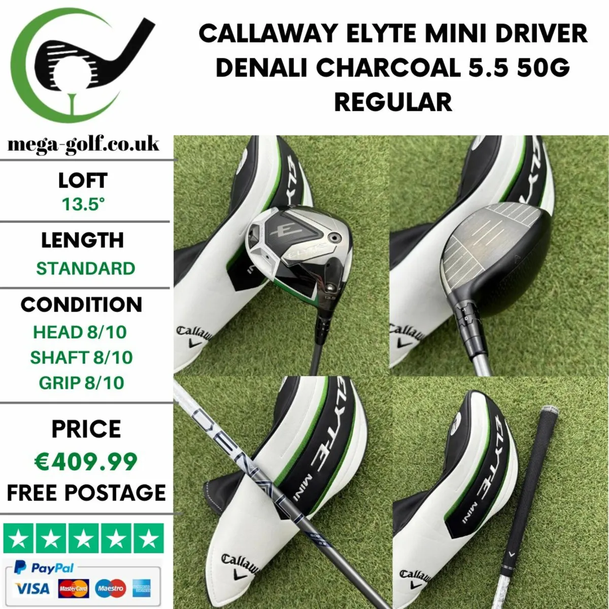 CALLAWAY ELYTE MINI DRIVER / 13.5° / REGULAR - Image 1