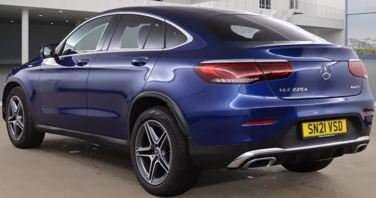 Mercedes-Benz GLC 2.0 Glc220d AMG Line Coupe 5dr - Image 3