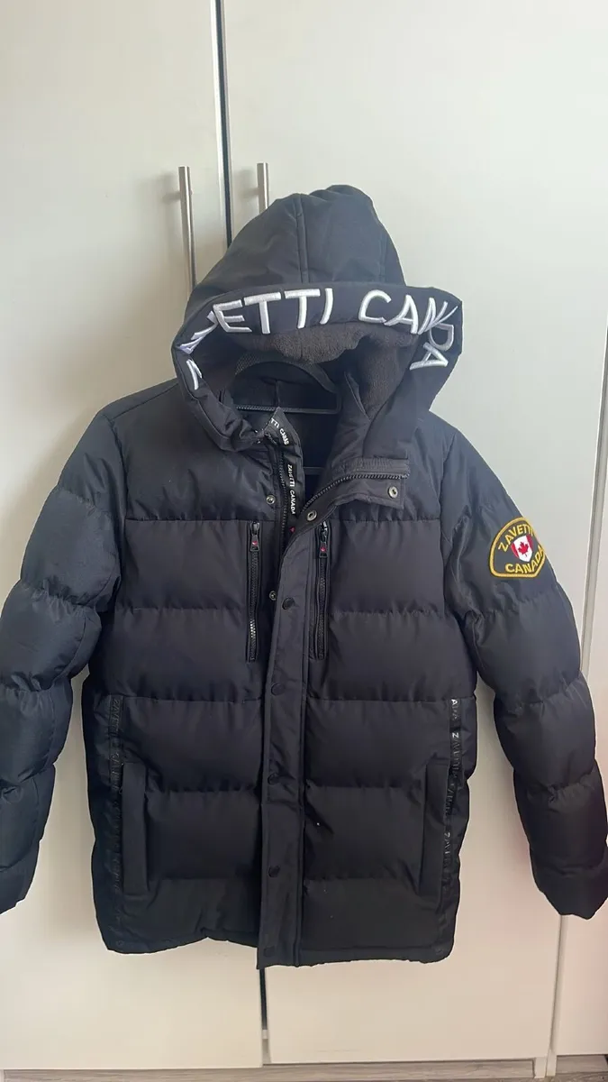 Zavetti Canada Black Jacket - Image 1