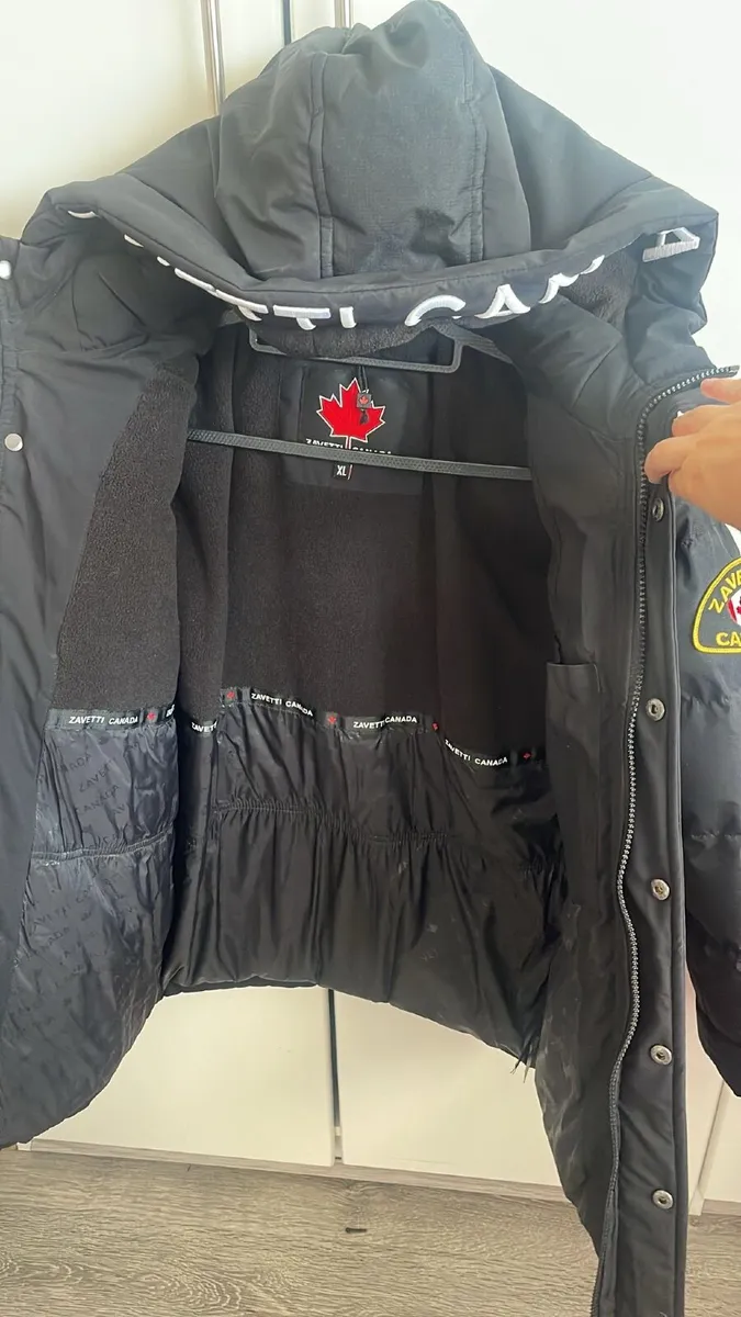 Zavetti Canada Black Jacket - Image 2
