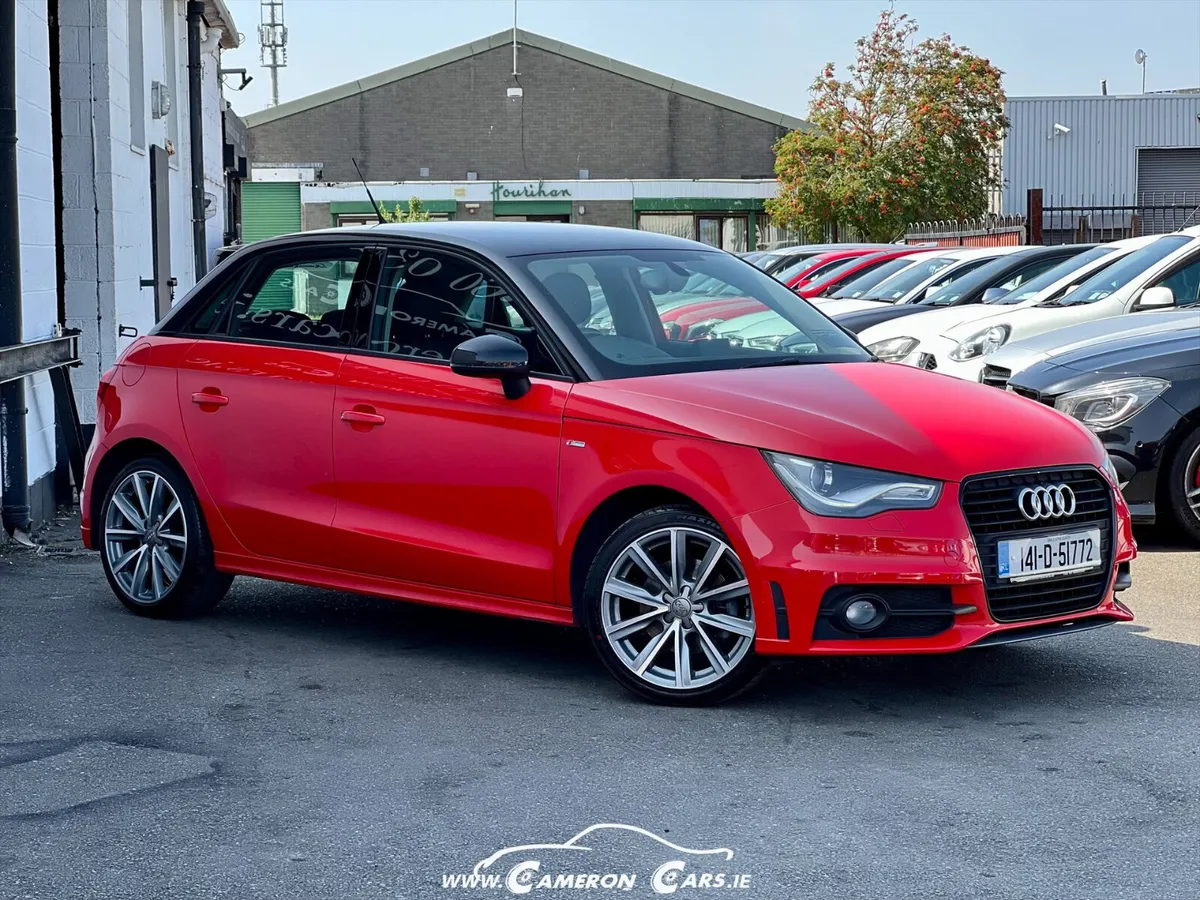 AUDI A1 SLINE AUTOMATIC RED&BLACK STUNNING - Image 3