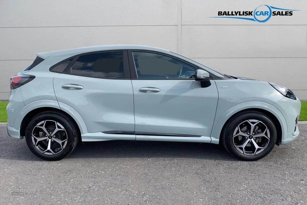Ford Puma 1.0t 125PS St-line in Cactus Grey With - Image 3