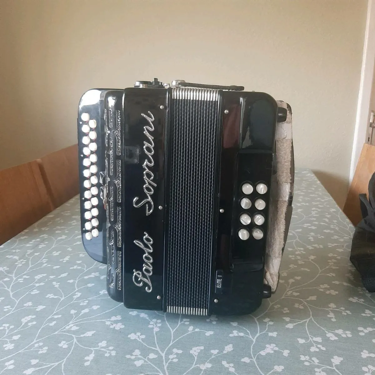 Paolo Soprani Elite 1 2 row button Accordian - Image 1