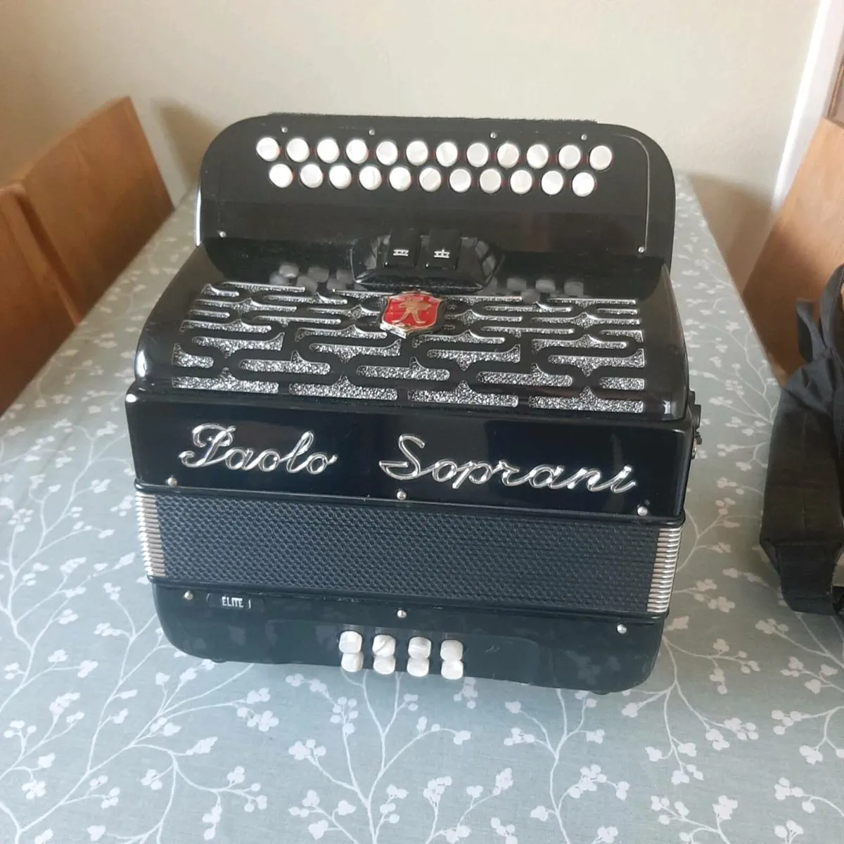 Paolo Soprani Elite 1 2 row button Accordian - Image 2