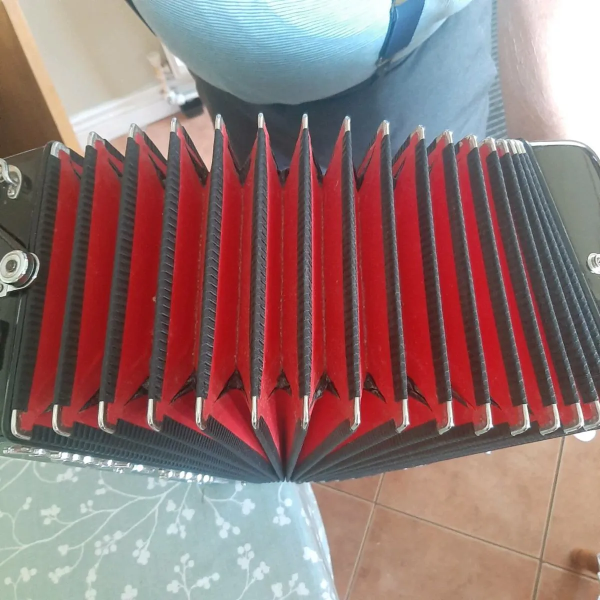 Paolo Soprani Elite 1 2 row button Accordian - Image 3