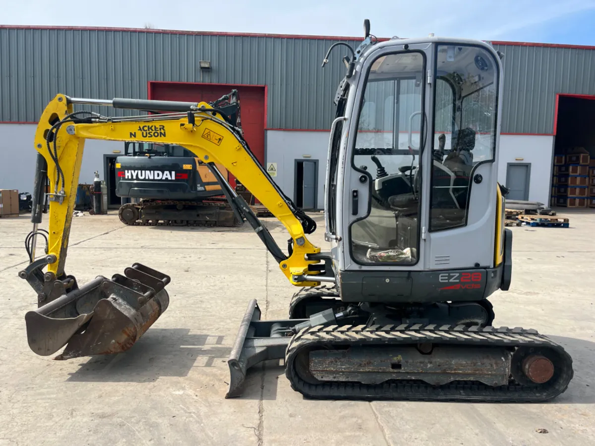 Wacker Neuson EZ28 Mini Excavator - Image 1