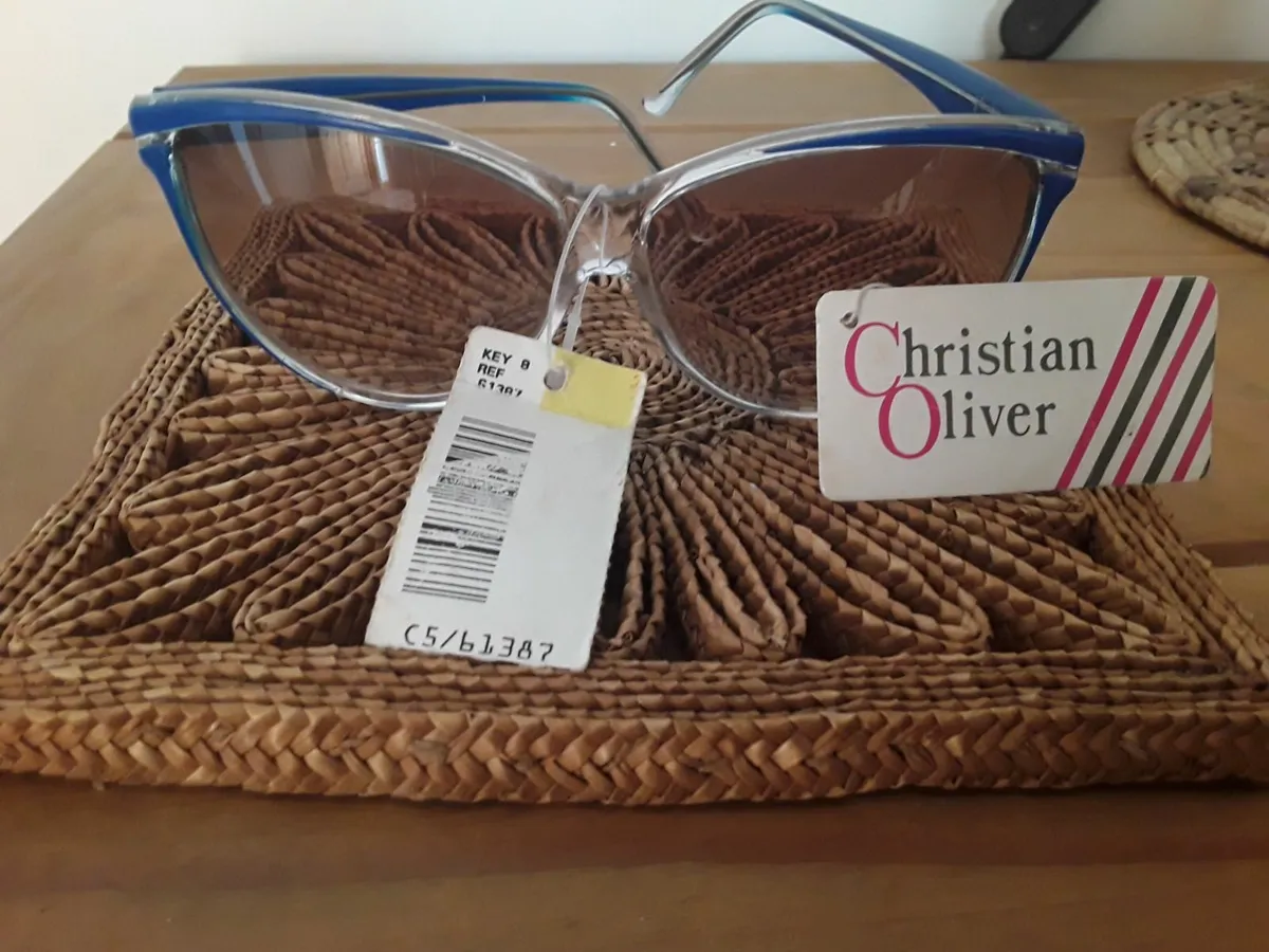 Vintage designer sunglasses Christian Oliver - Image 1