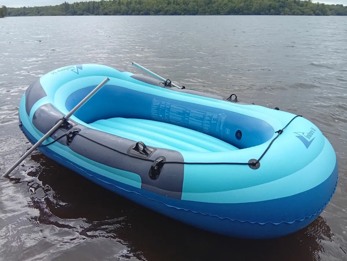 New Inflatable air dinghy+pump for 3person - Image 3