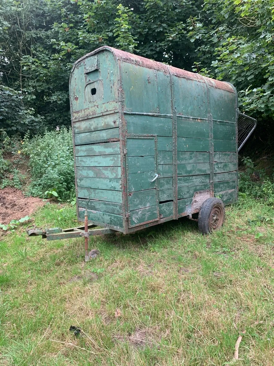 Vintage Mare and Foal box. - Image 1