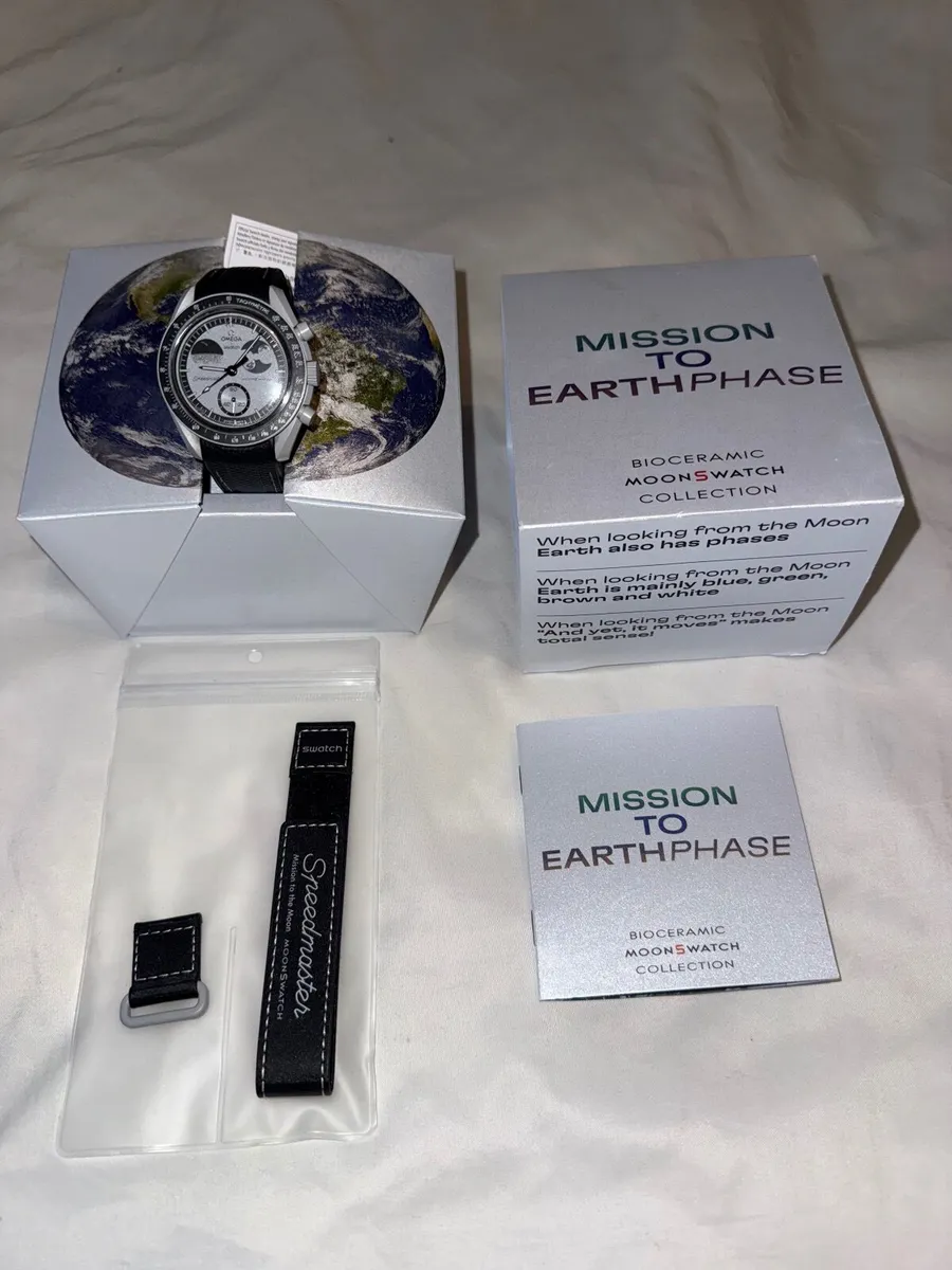 Omega Moonswatch - Mission to Earthphase 🌍 - Image 1
