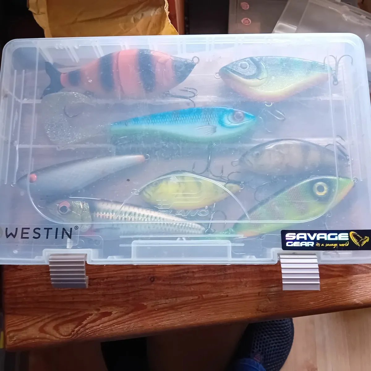 Tackle Box Of Pike Lures - Image 2