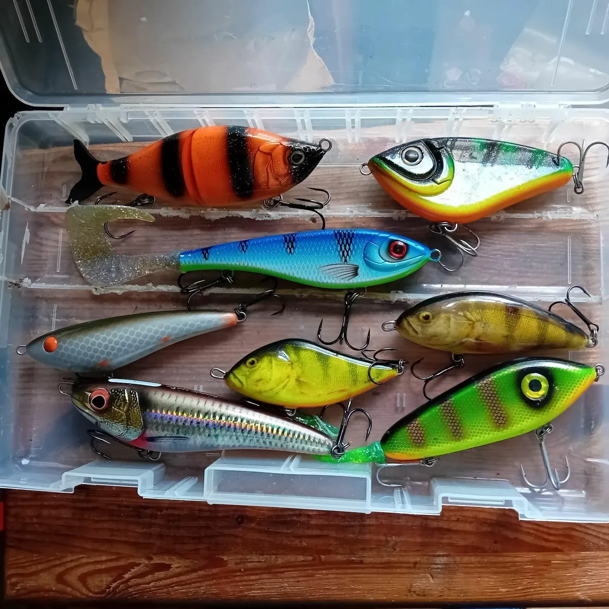 Tackle Box Of Pike Lures - Image 1