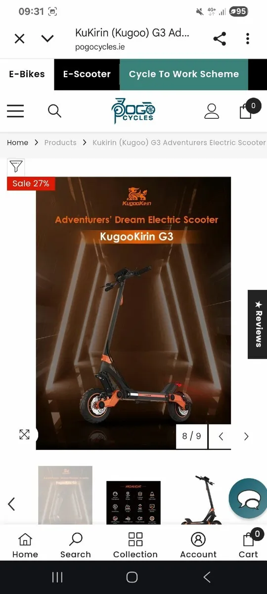 G3 electric scooter - Image 1