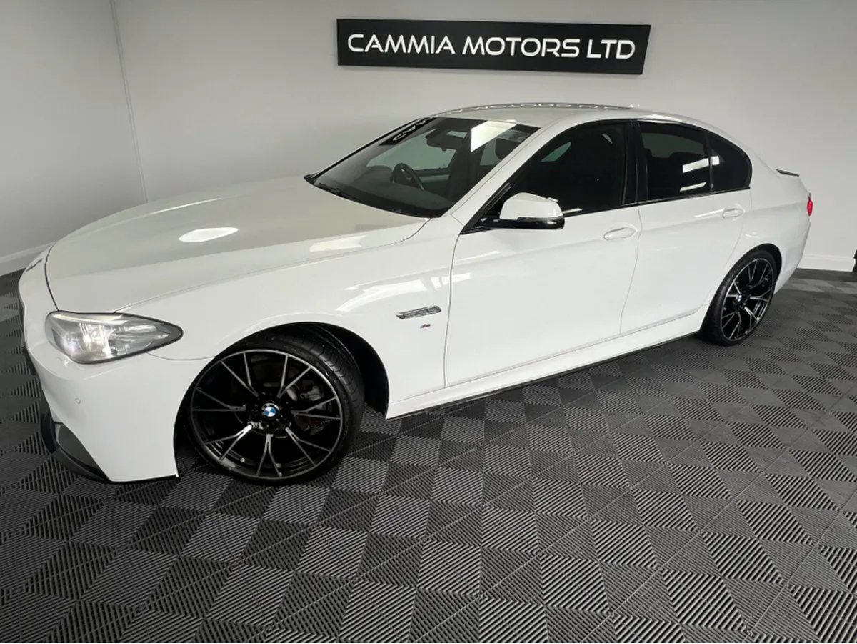 BMW 5-Series BMW 520D M SPORT 5DR AUTO*BLACK LEATH - Image 2