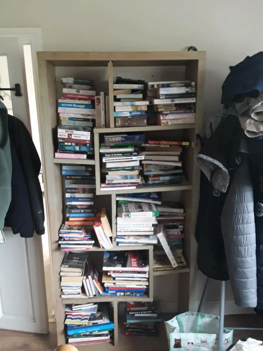Book cases x2 also loads of books - Image 4