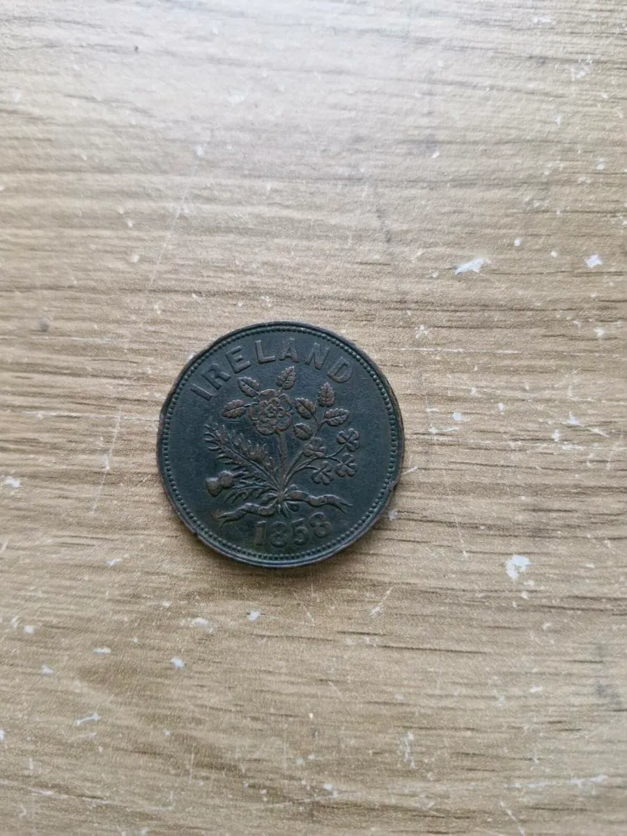 Ireland 1858 Cloghjordan Coin - Image 1