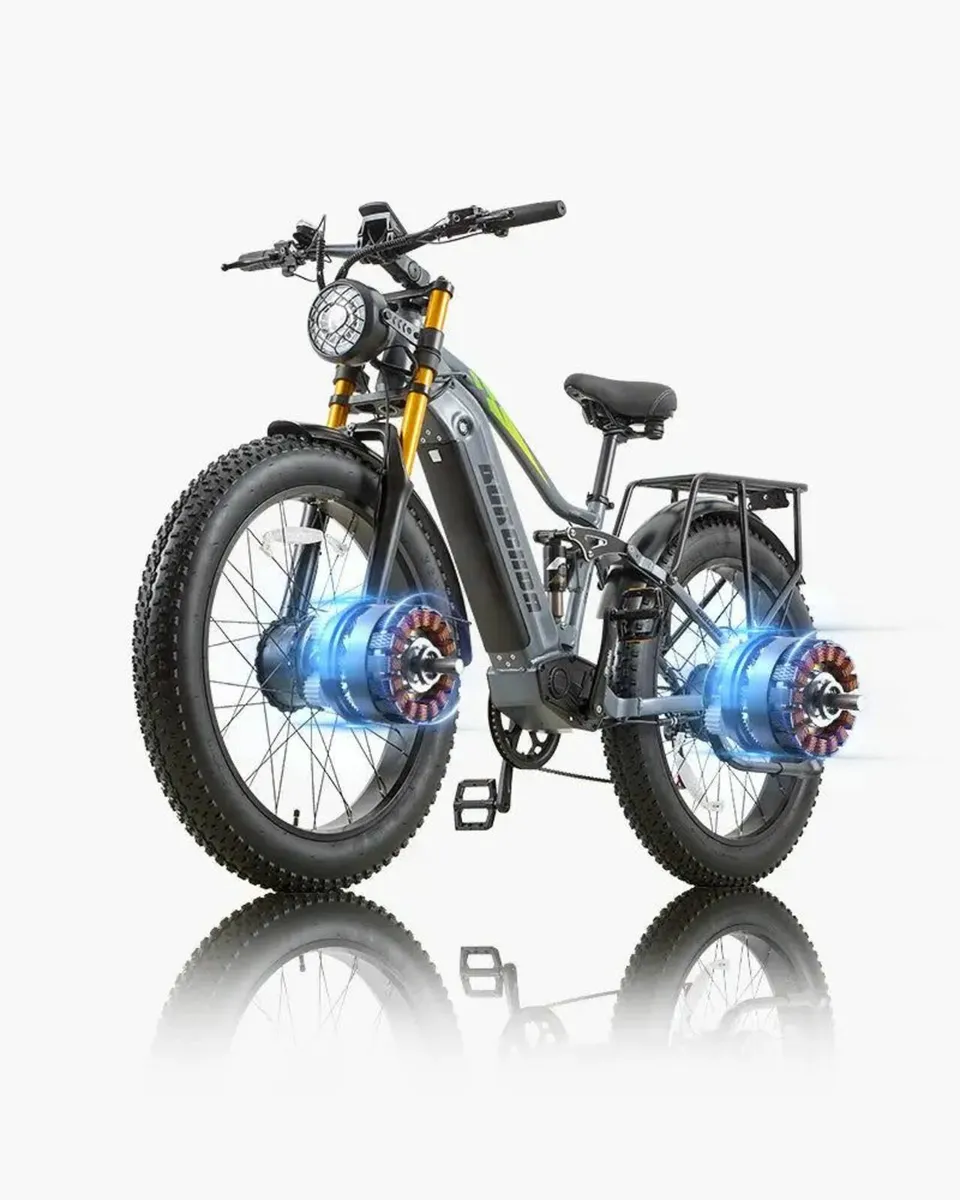 BURCHDA RX80 Dual Motor Fat Tire Electric Bike - Image 1
