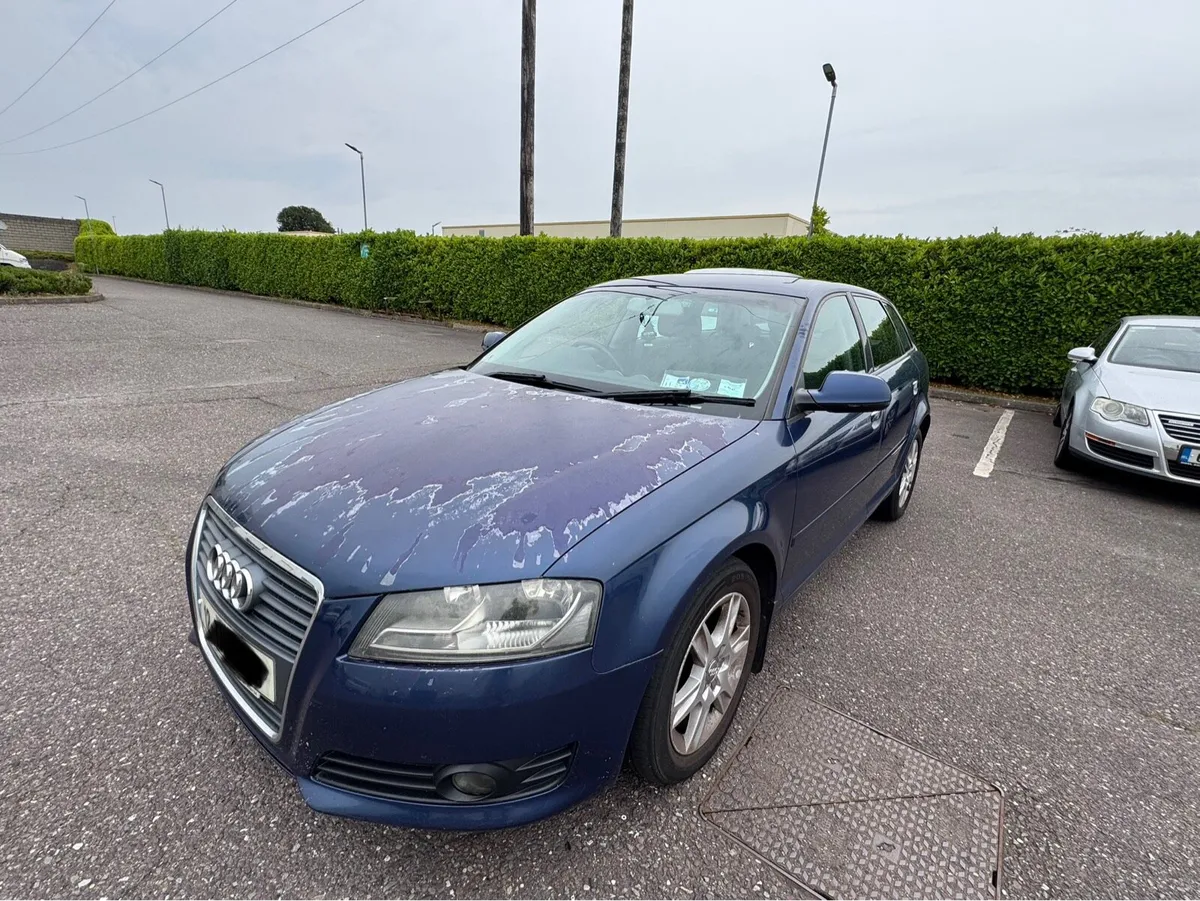 Audi A3, 2012, Bonnet Needs Paint & has EGR Fault, - Image 2