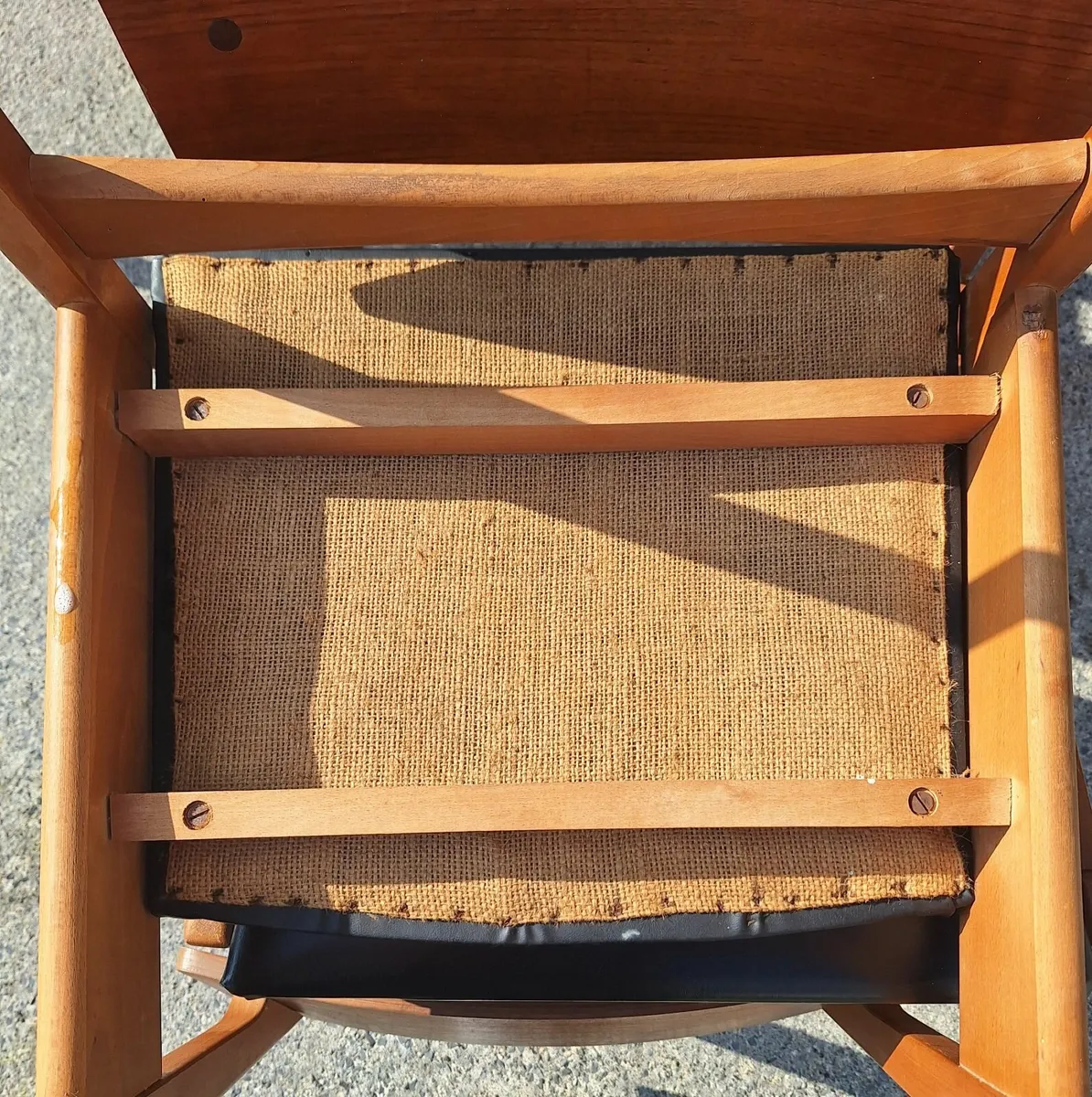 Set of 4 Mid-Century Vintage Wooden Chairs - Image 3