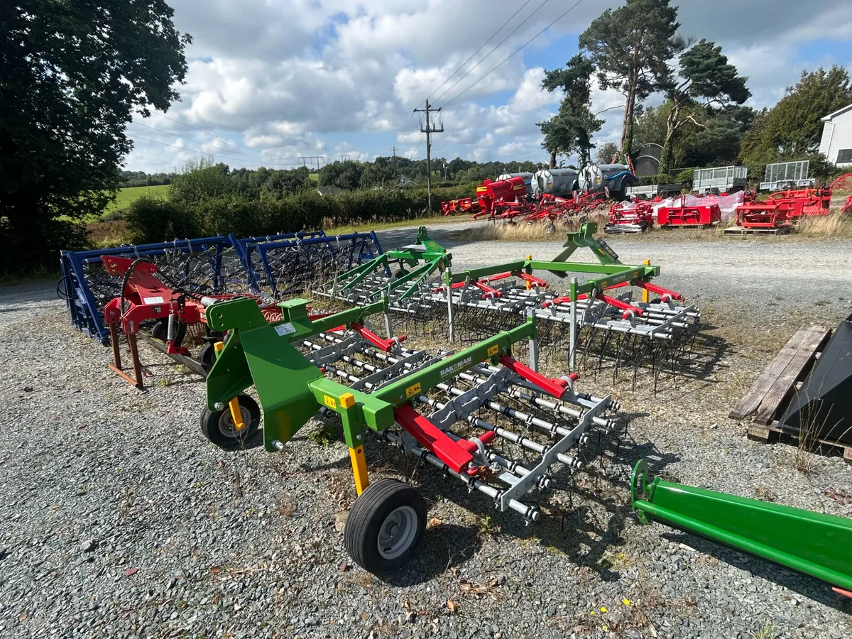 New Rakeman/Ward Grass Tine Harrows 3MTR - Image 1
