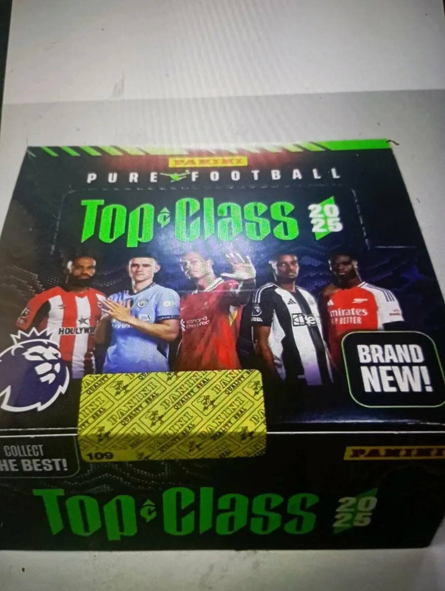 PANIN PURE FOOTBALL TOP CLASS 2025 TRADING CARDS. - Image 1