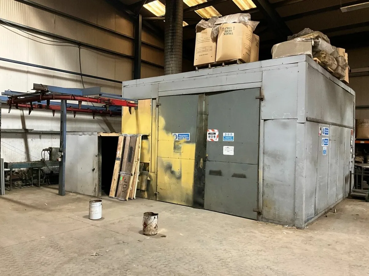 SPRAY BOOTH & WET PAINT LINE - Image 1