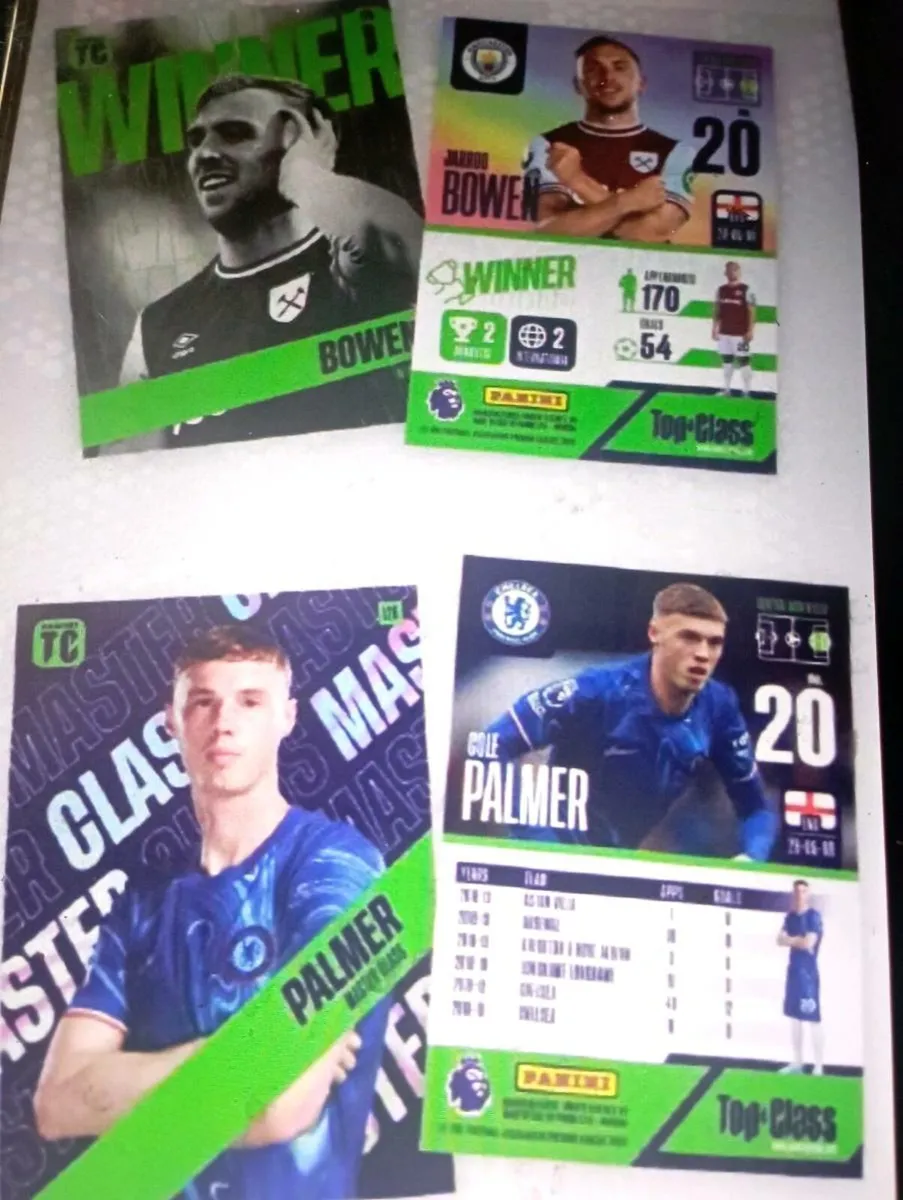 PANIN PURE FOOTBALL TOP CLASS 2025 TRADING CARDS. - Image 4