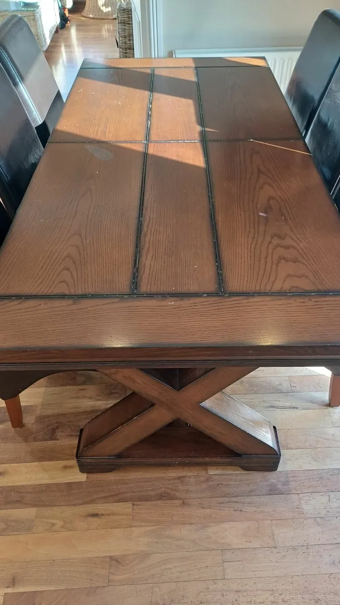 Dining Table (Extendable) & Chairs - Image 1