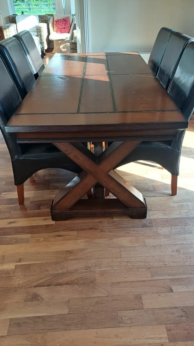 Dining Table (Extendable) & Chairs - Image 2