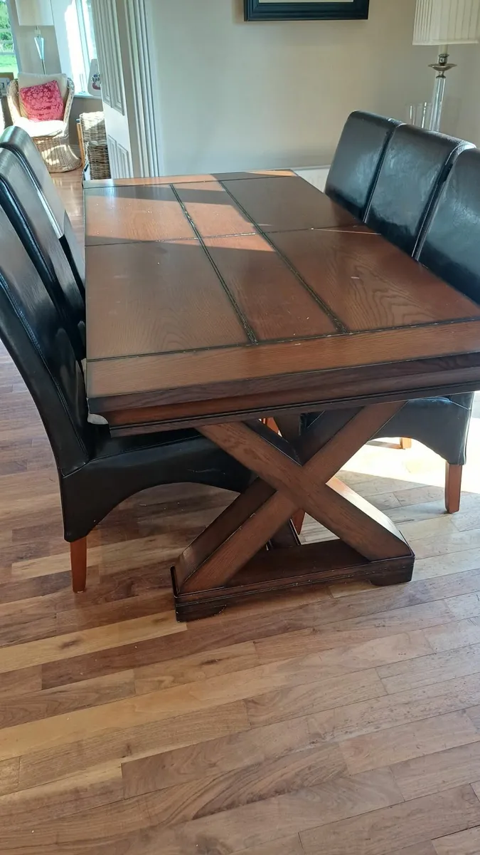 Dining Table (Extendable) & Chairs - Image 3