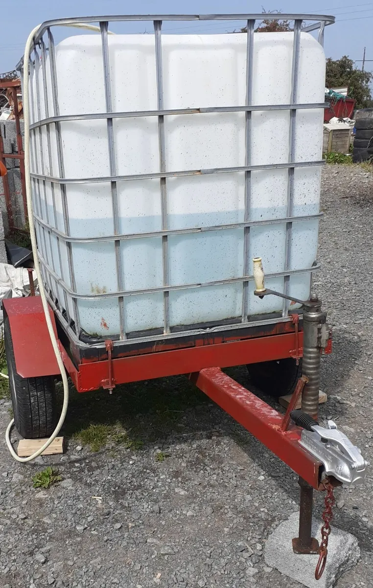 Water bowser trailer - Image 1