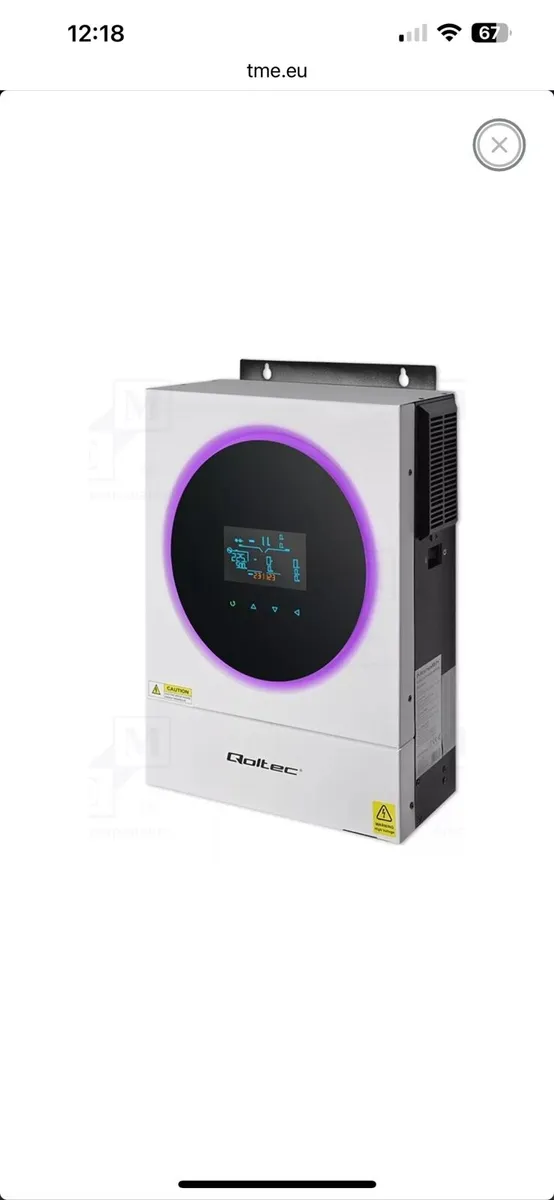 6kW Off Grid Hybrid Inverter with MPPT - Image 1