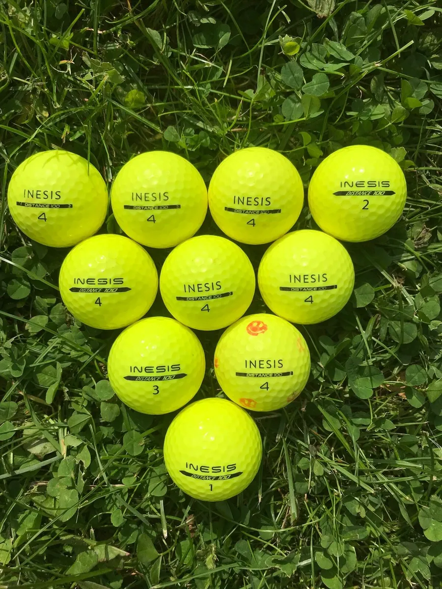 10 INESIS Distance 100 yellow balls! - Image 2
