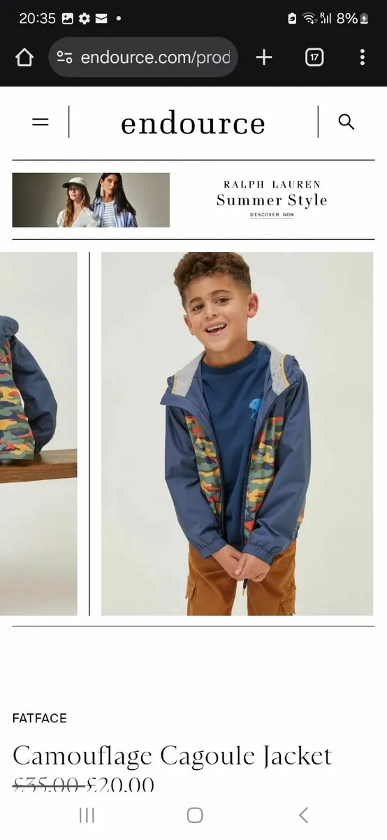 FatFace boys lightweight jacket - Image 2