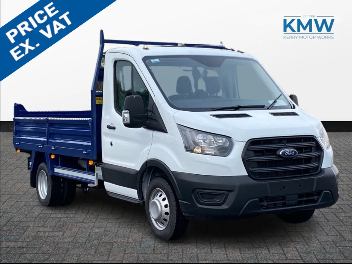 Ford Transit 2.0 TDCI MWB Tipper Twin Wheel..Hegar - Image 1