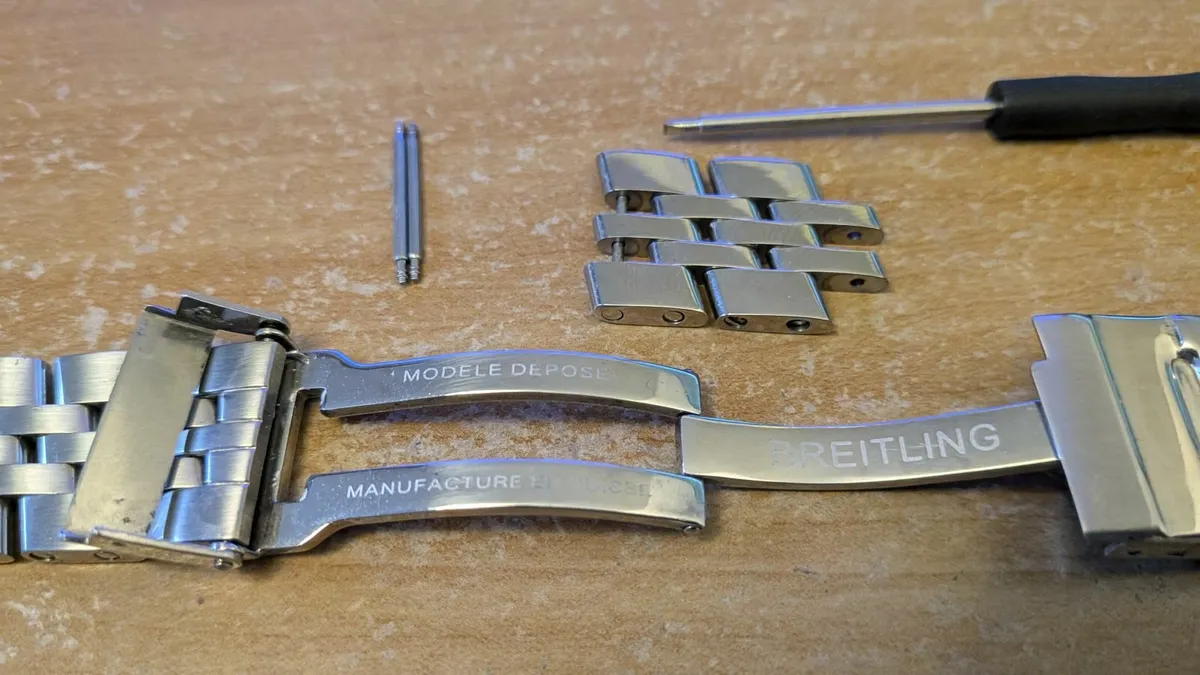 Breitling Pilot bracelet - Image 4