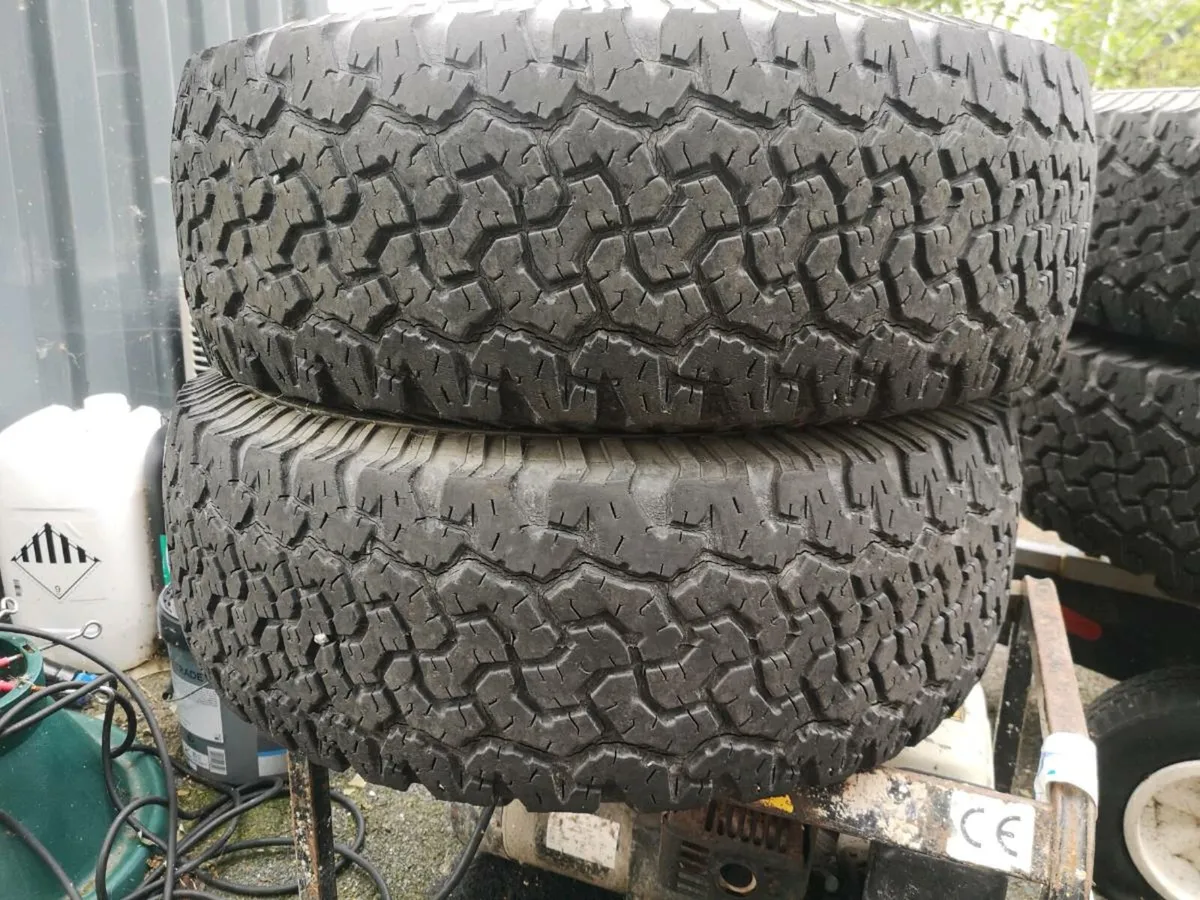 Bf goodrich all terrain tyres land cruiser - Image 3