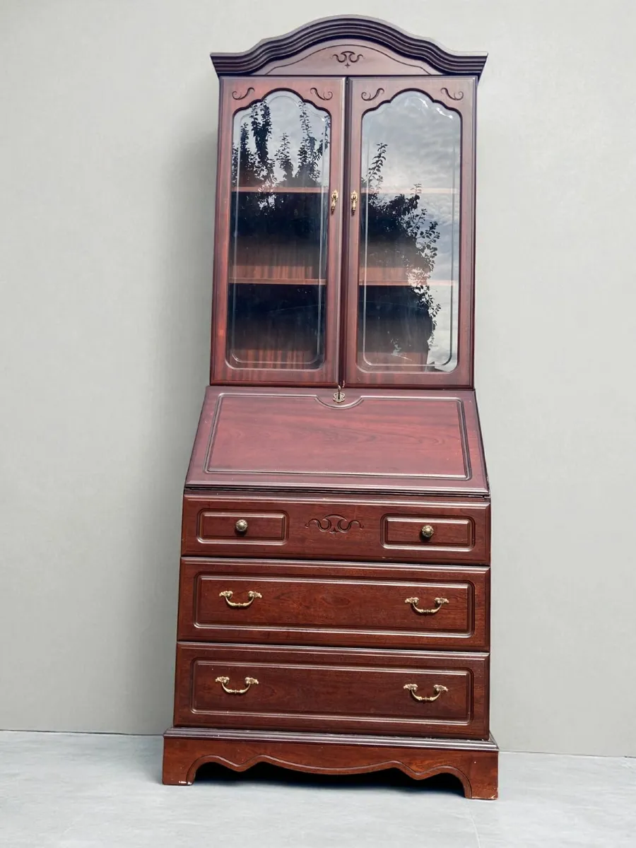Vintage Bureau Bookcase - Rossmore - Image 3