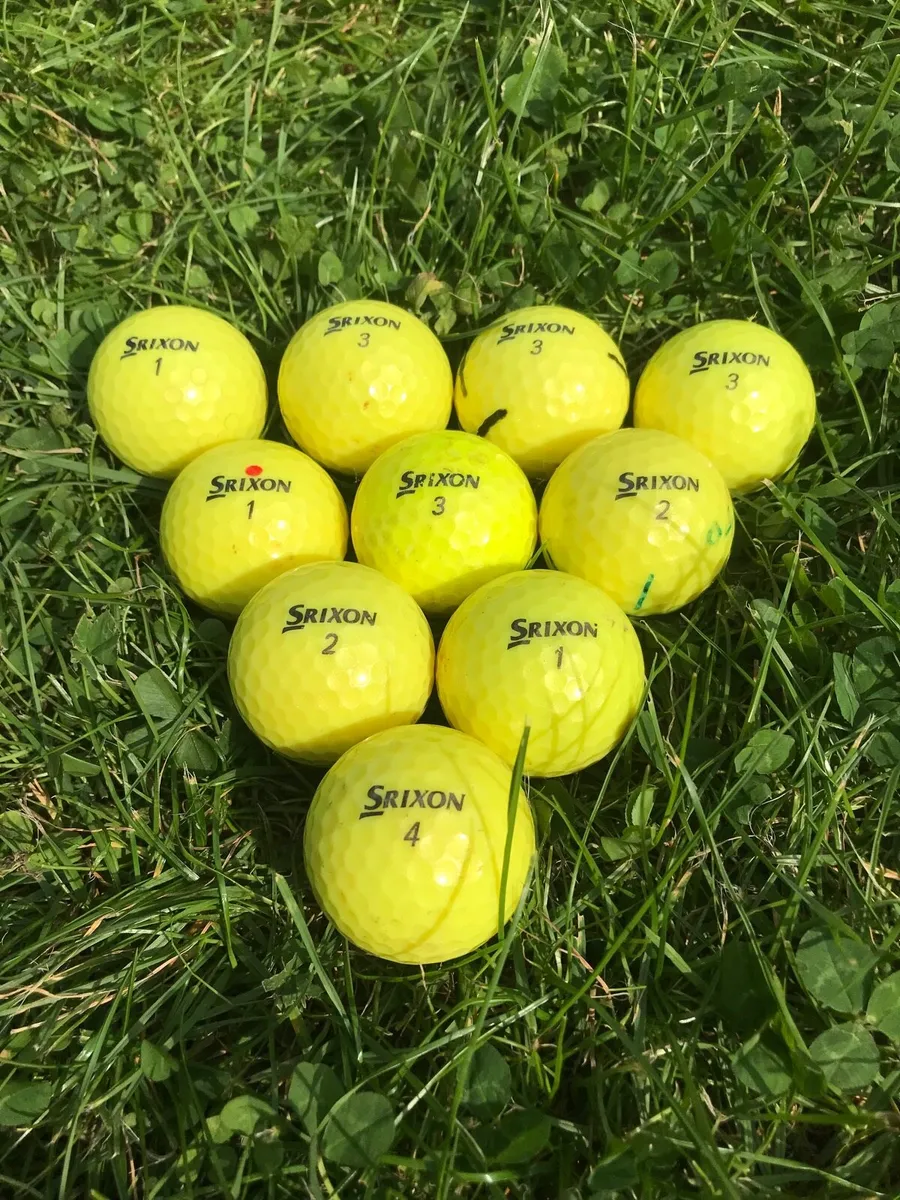 10 Srixon AD333 yellow balls! - Image 2