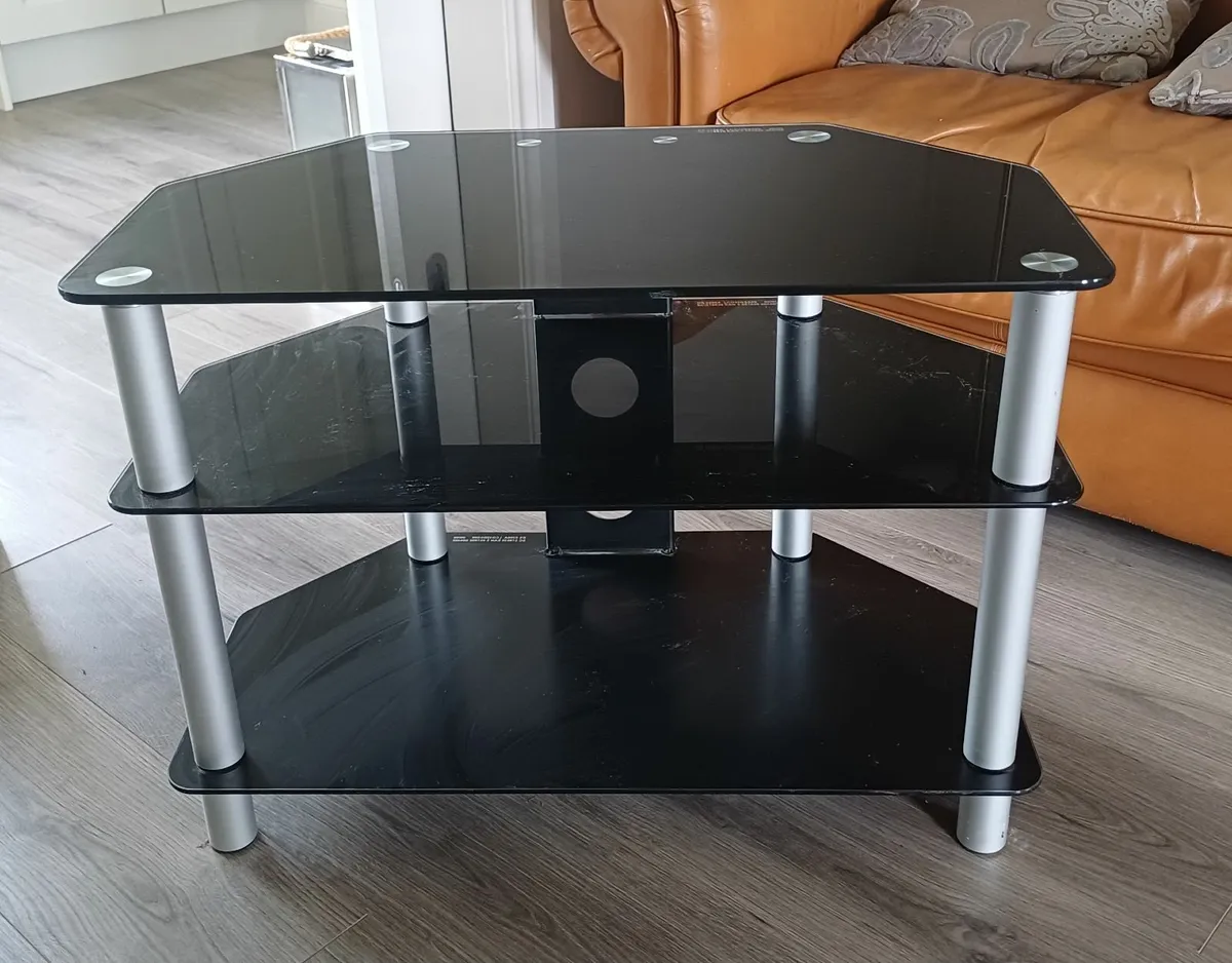 Glass TV Stand - Image 1