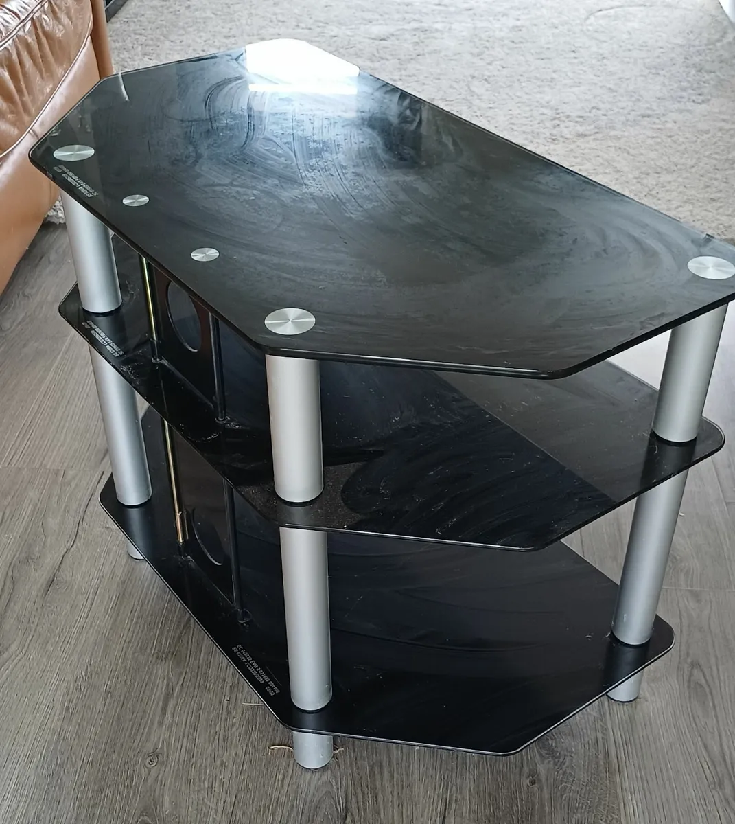 Glass TV Stand - Image 2