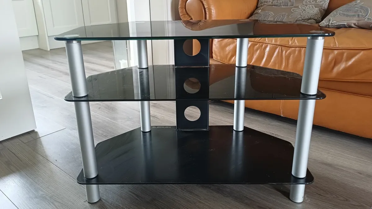 Glass TV Stand - Image 3