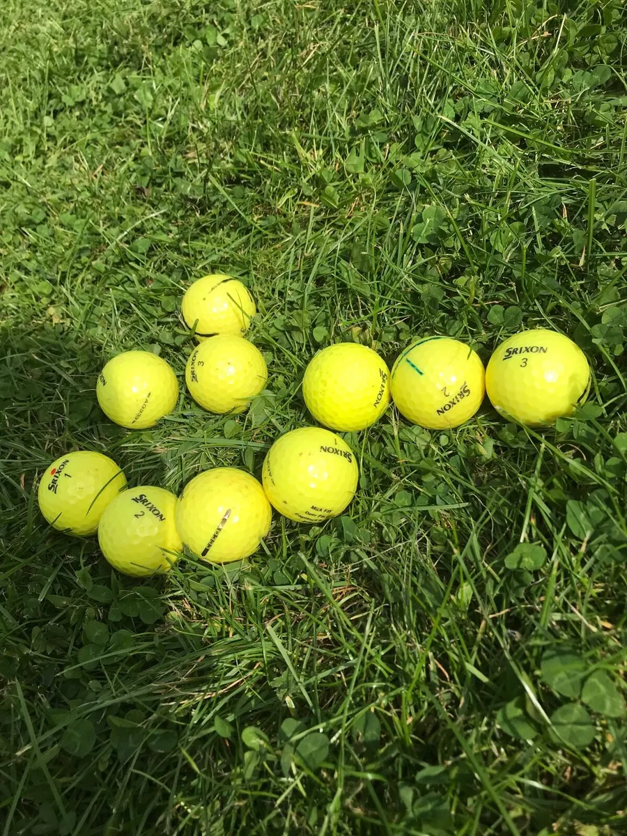 10 Srixon AD333 yellow balls! - Image 3