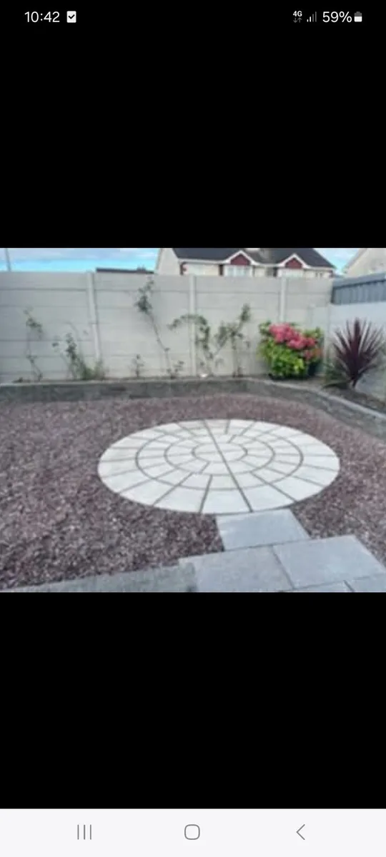 Patio runda moulds. 8 ft circle - Image 3